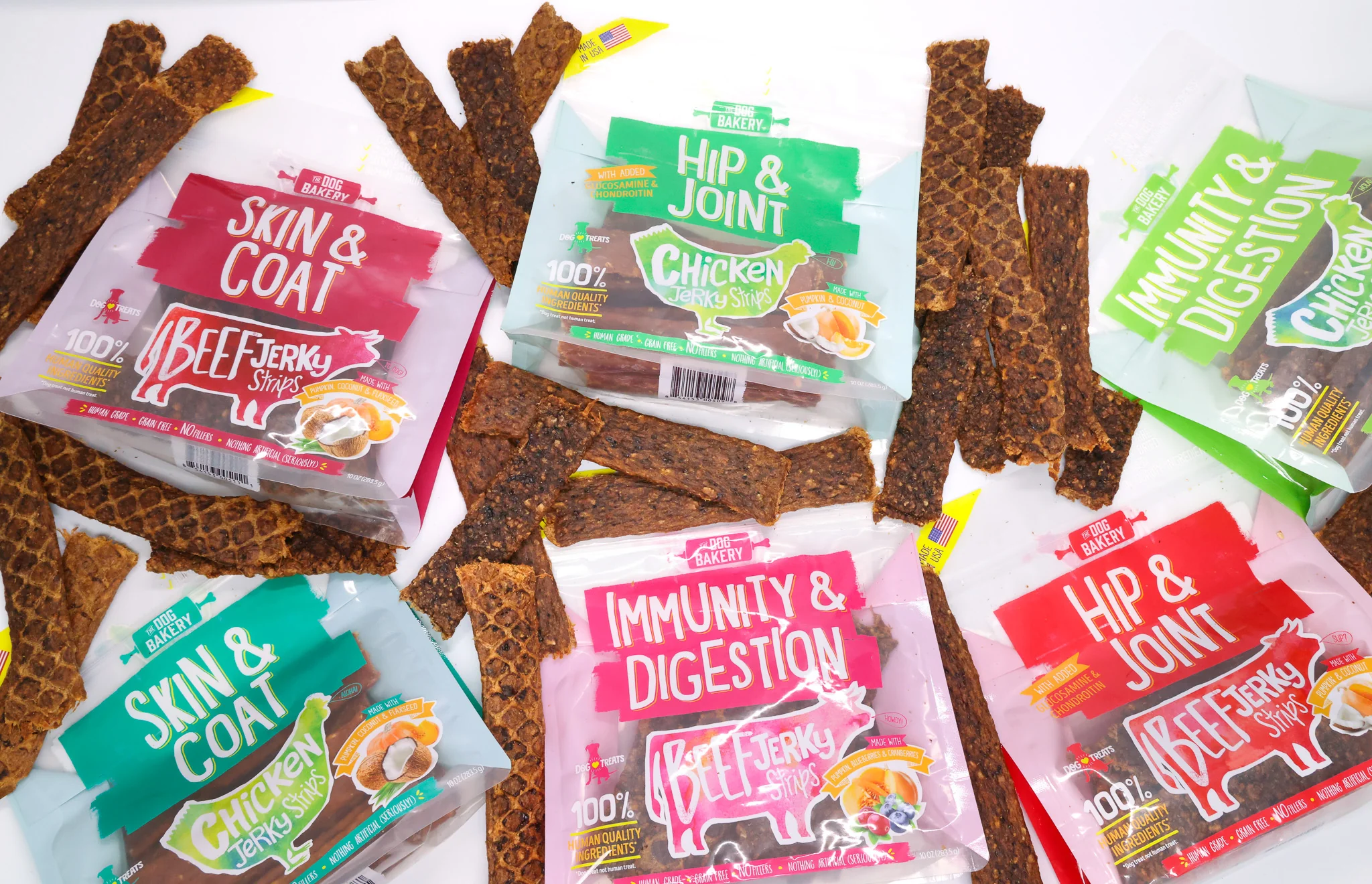 Beef Hip & Joint Jerky Strips Dog Treats - 10 oz - Image 5