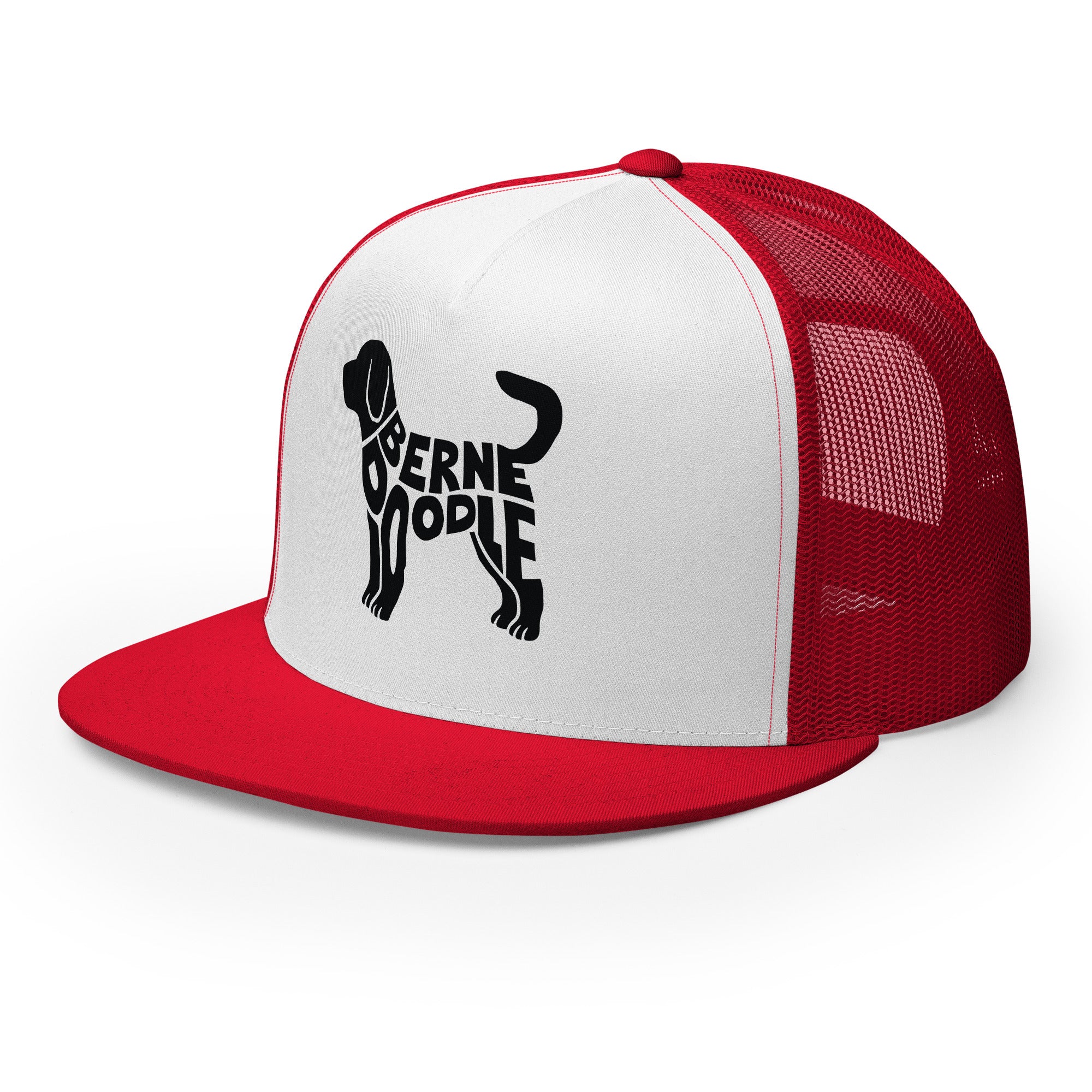 Bernedoodle Breed Trucker Cap - Image 16