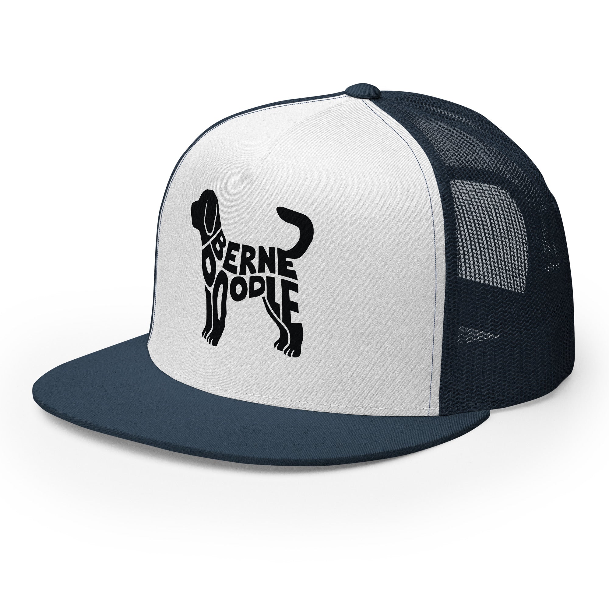 Bernedoodle Breed Trucker Cap - Image 22