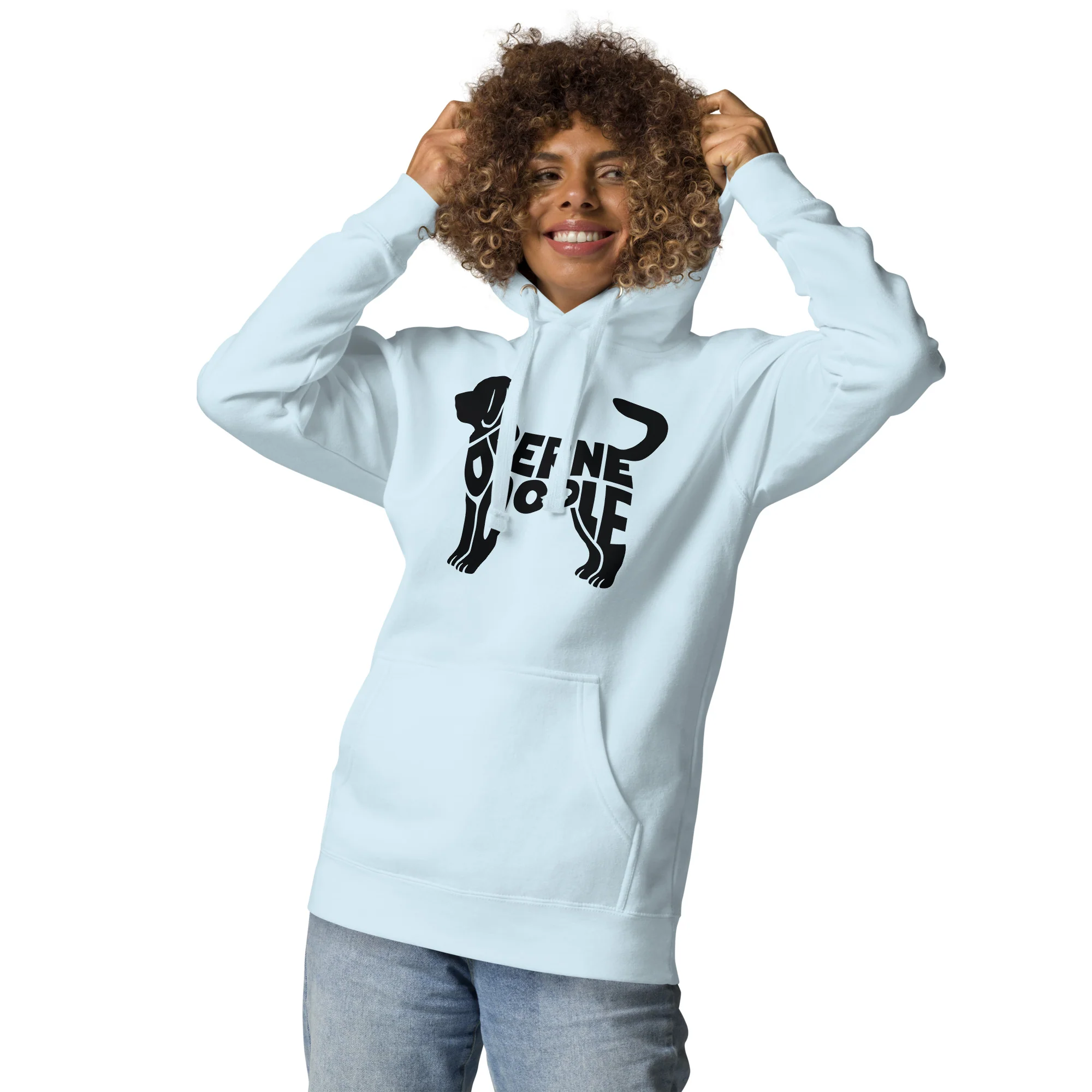 Bernedoodle Breed Unisex Hoodie - Image 14