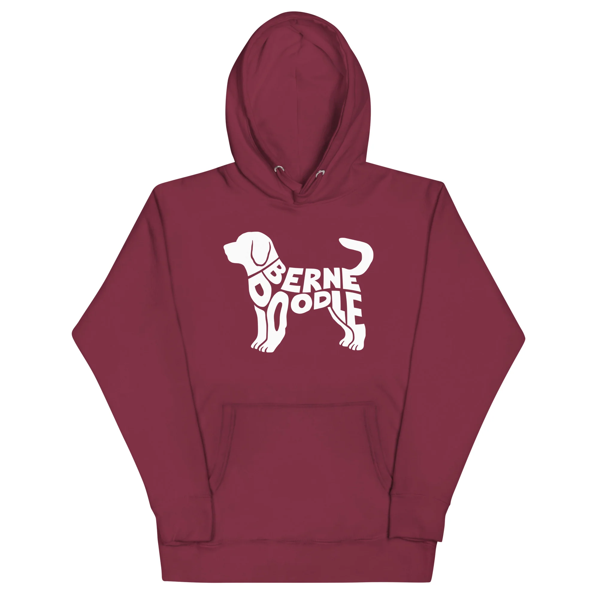 Bernedoodle Breed Unisex Hoodie - Image 5