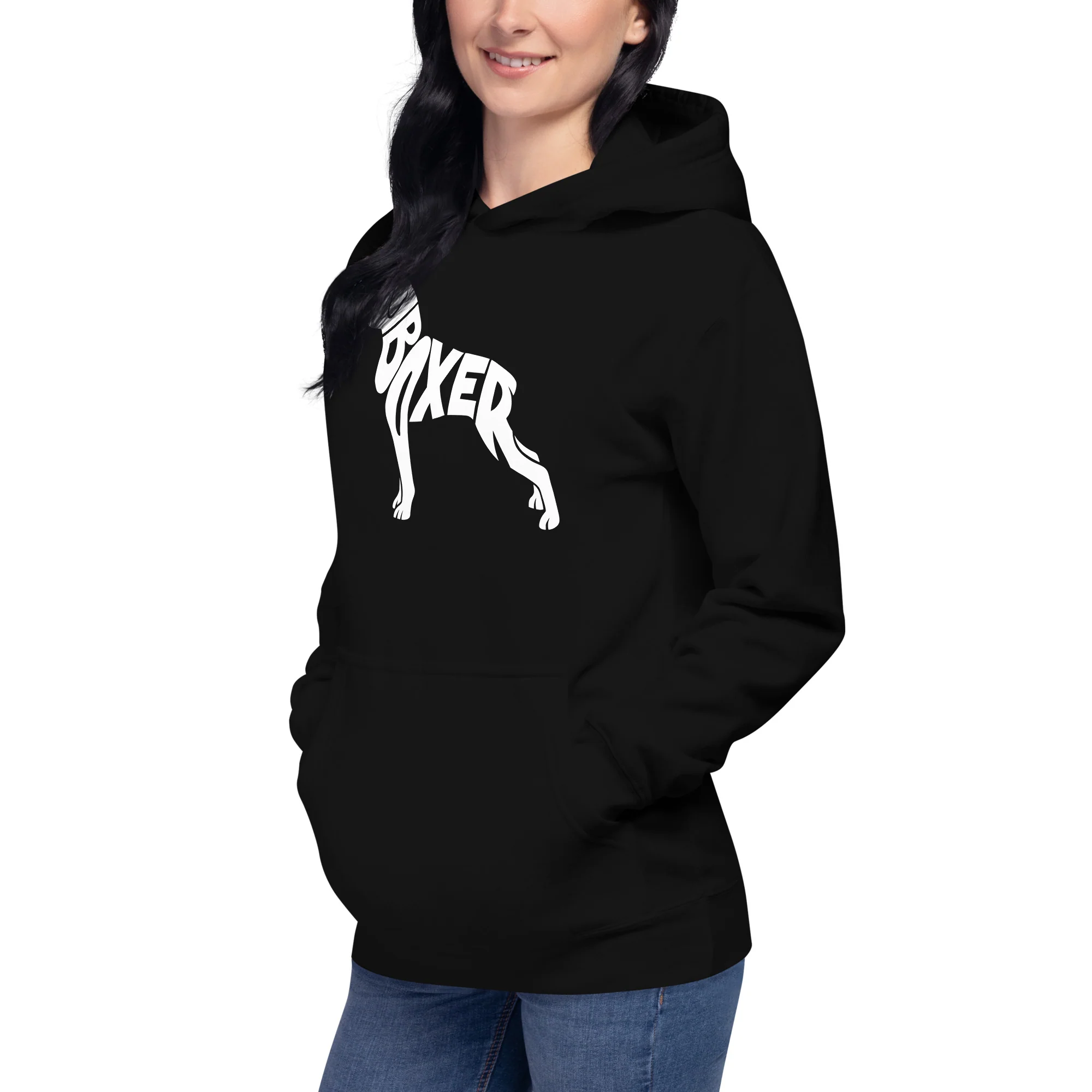 Boxer Breed Unisex Hoodie - Image 5