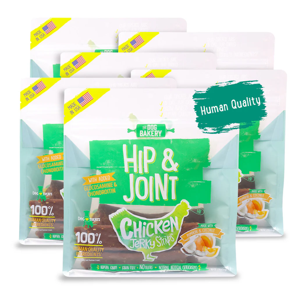 Chicken Hip & Joint Jerky Strips Dog Treats - 10 oz - Image 3